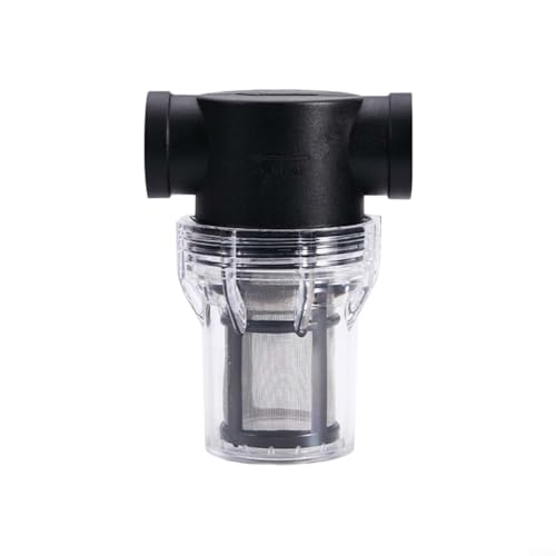 HavenDomicile Wasserfilter IBC Tankfilter mit 80 Mesh 304 Edelstahlsieb Twist-On Rohrsieb Gartenschlauchfilter PE-Schlauchadapter (1,9 cm) von HavenDomicile