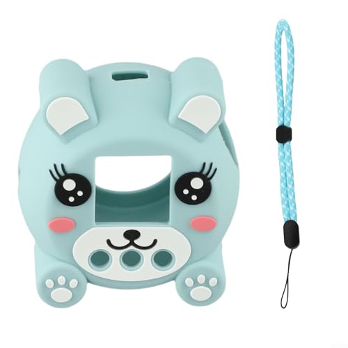 HavenDomicile for Punirunes Silicone Case Protective Cover Shell Kids Digital Interactive Toy Accessories Anti-Drop Protection Pink Blue (Blue) von HavenDomicile