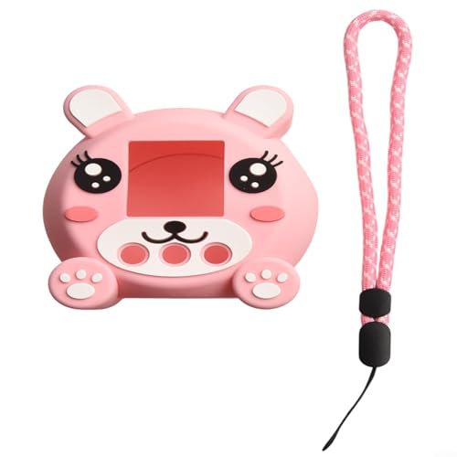 HavenDomicile for Punirunes Silicone Case Protective Cover Shell Kids Digital Interactive Toy Accessories Anti-Drop Protection Pink Blue (Pink) von HavenDomicile