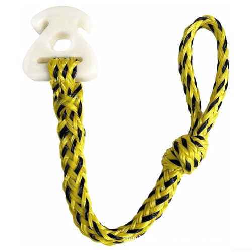 Hochfestes Bootsabschleppseil mit Schnellverbinder, ideal für nahtlose Verbindung in Meeresumgebungen (gelb schwarz) von HavenDomicile