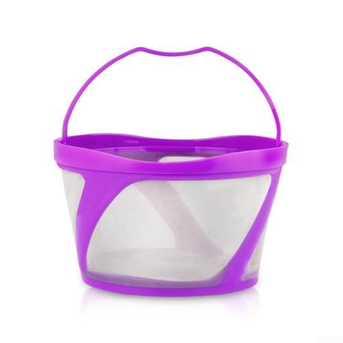 Kaffeefilterkorb-Sieb für Mr Coffee, wiederverwendbares Design für nahtlose Kaffee- und Tee-Erlebnisse (schwarz) von HavenDomicile