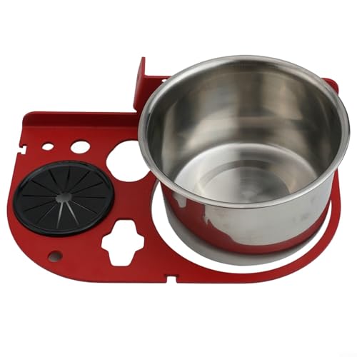 Leiter-Werkzeugregal mit festen Haken, entworfen für die Organisation von Werkzeugen und Hardware auf tragbaren Leitern, Stahlablage für einfachen Zugang und sichere Befestigung (4) von HavenDomicile