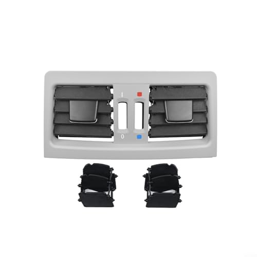 Lüftungsgitter hinten für BMW 3er-Serie E90 E91 335i 2005 2012 Direkter Ersatz Rücksitzabdeckung (grau) von HavenDomicile