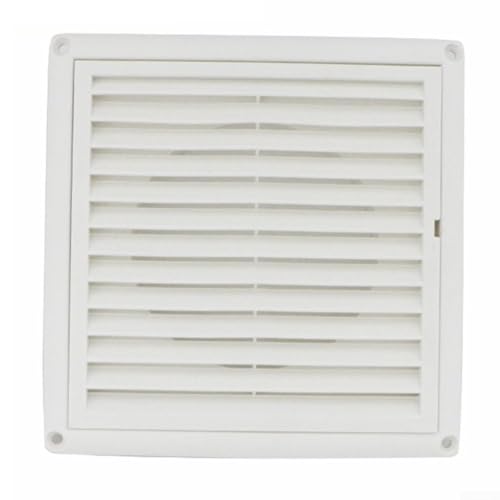 Lüftungsgitter mit Fliegengitter für Außen- und Innenkanäle, UV-beständige Lüftungsabdeckung für effektiven Luftstrom (127 mm) von HavenDomicile