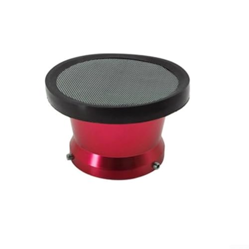 Luftfilter-Windbecher, 50 mm, für Motorradvergaser, passend für OKO 2430 und für Keihin-Modelle, kompatibel mit 24/26/28/30 mm mit Schrauben und Filtersieb (rot) von HavenDomicile