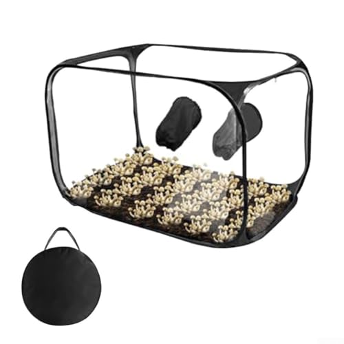 Mehrzweck-Luftbox für Pilz- und Pflanzenzucht, platzsparendes Design, Schwarz Mehrzweck-Luftbox für Pilz- und Pflanzenzucht, platzsparendes Design, Schwarz von HavenDomicile