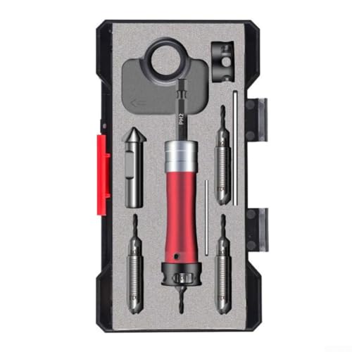 Multifunktionaler Kegelsenker Bohrer-Set mit Tiefenanschlag und umwandelbarem Fasenfräser Multifunktionaler Kegelsenker Bohrer-Set mit Tiefenanschlag und umwandelbarem Fasenfräser von HavenDomicile