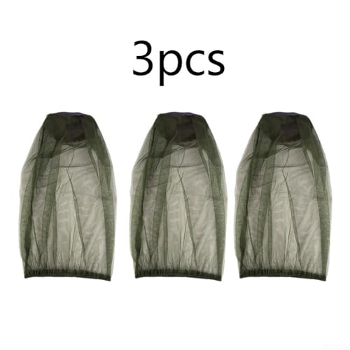 Outdoor Kopfnetz mit Netz-Design, 3er-Pack für Insektenschutz beim Camping oder Angeln Outdoor Kopfnetz mit Netz-Design, 3er-Pack für Insektenschutz beim Camping oder Angeln von HavenDomicile