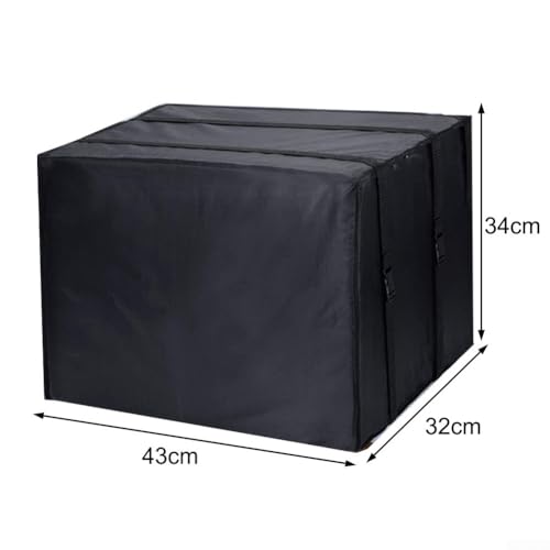 Outdoor Window AC Protection Cover, 210D Waterproof Material, Adjustable Straps for Easy Fit and Security (43 * 34 * 32cm) von HavenDomicile