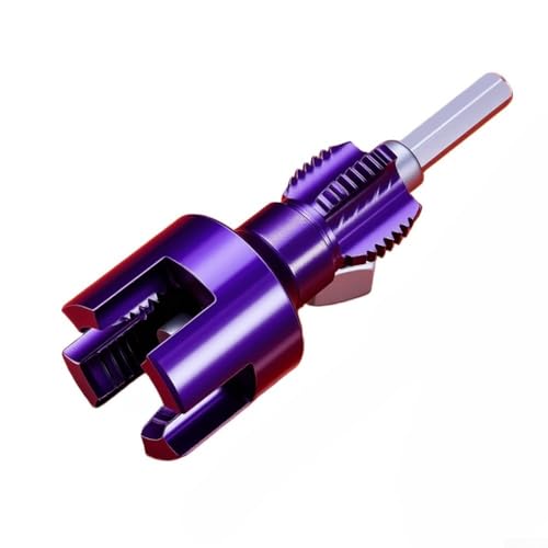 PPR Wasserrohr-Innengewindeöffner für 4 und 6 Punkt für PVC-Rohre, doppelseitiges Werkzeug aus legiertem Stahl zum Einfädeln und Rohrverschraubungen (A) von HavenDomicile