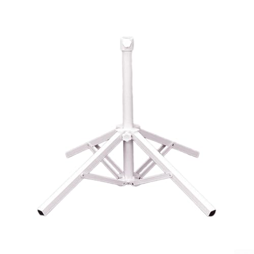 Praktische Schirmstütze für den Außenbereich mit faltbarem Boden, ideal für Strandkörbe und Angeln (drei Beine) von HavenDomicile