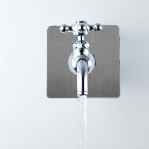 Quadratisches Rohrwandabdeckungs-Set 5 dekorative Platten zum Verstecken freiliegender Rohre in jedem Raum (32 mm) von HavenDomicile