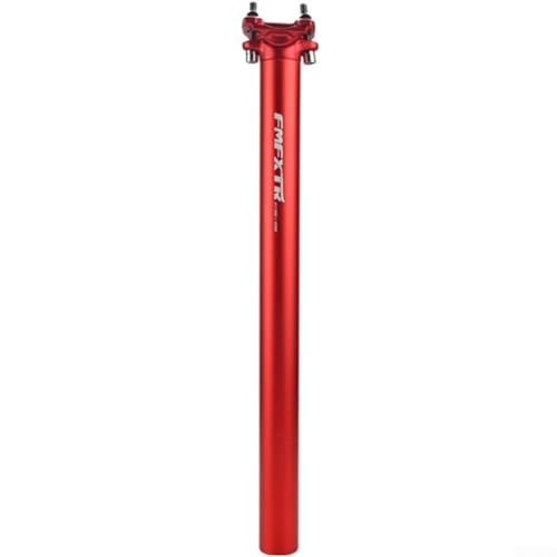 Rennrad-Sitzrohr, 27, 2 mm, 400 mm, verstellbarer Winkel, mit Doppelnagel-Design (30,9 x 400 mm, rot) von HavenDomicile