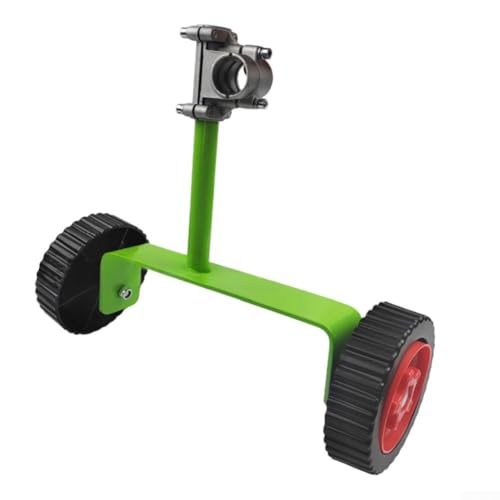 Robuste Gartenwerkzeug-Stützräder für Trimmer, verstellbar für verbesserten Benutzerkomfort (26 cm Hilfsrad) von HavenDomicile