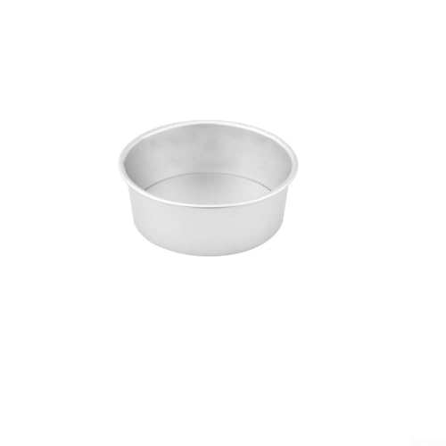 Runde Backform aus Aluminiumlegierung mit abnehmbarem Boden für einfaches Herausnehmen des Kuchens, entworfen für verschiedene Kuchenbackbedürfnisse in verschiedenen Größen (20,3 cm) von HavenDomicile