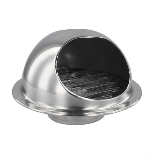 Rundes Abluftgitter mit Insektenschutz für optimale Luftzirkulation im Badezimmer (60 mm) von HavenDomicile