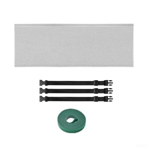 Tragbare Klimaanlagen-Schlauchabdeckung mit dreilagiger Isolierung, entwickelt zur Verbesserung der Energieeffizienz und Reduzierung der Wärmeübertragung am Abluftschlauch (grau) von HavenDomicile