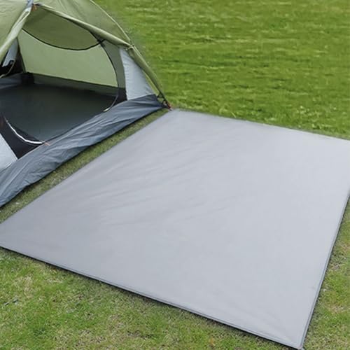 Tragbare Zelt-Bodenmatte, 210D Oxford-Stoff mit Bodennägeln, ideal für Wandern und Unterschlupf im Freien (300 x 300 cm) von HavenDomicile