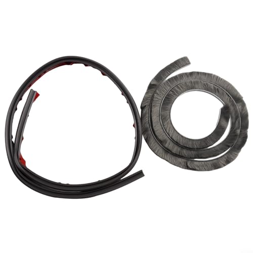 Türbodendichtung, energiesparend, 100 cm, für Insekten und Schallschutz, TPE-Material (braun) von HavenDomicile