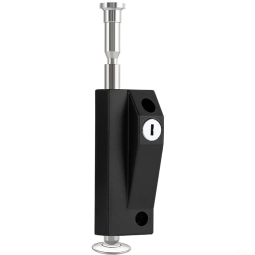 Türschloss aus Zinklegierung mit verdecktem Diebstahlschutz und reibungslosem Druckfederbetrieb, kompatibel mit mehreren Türtypen (C) von HavenDomicile