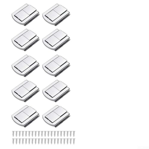 Zuverlässiges 10-teiliges Knebelverschluss-Set aus Zinklegierung für Bastel- und Aufbewahrungsboxen Zuverlässiges 10-teiliges Knebelverschluss-Set aus Zinklegierung für Bastel- und Aufbewahrungsboxen von HavenDomicile