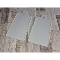 Porzellanbrett Zwiebelbret Brotbrett, Schneidebrett Vintage Shabby Landhaus von HavenTroedel