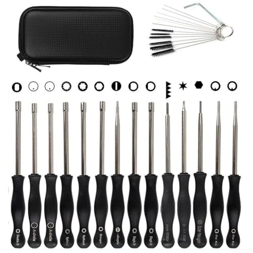 14-teiliges Vergaser-Einstellwerkzeug-Schraubendreher-Set für Kettensägen-Trimmer, 2-Takt-Motor mit Aufbewahrungstasche und Reinigungsbürste 14-teiliges Vergaser-Einstellwerkzeug-Schraubendreher-Set für Kettensägen-Trimmer, 2-Takt-Motor mit Aufbewahrungstasche und Reinigungsbürste von HavenlyCove