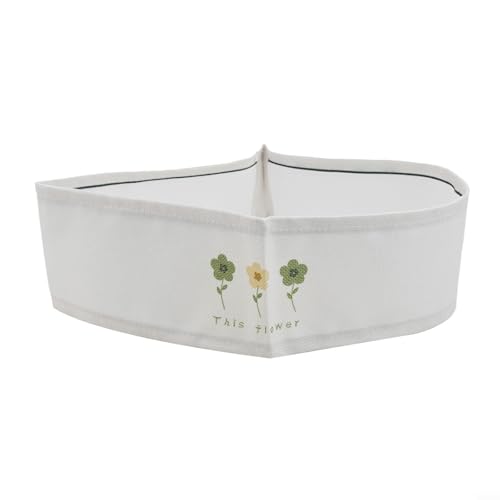 Cotton-Linen Heizkörper-Schutzabdeckung mit atmungsaktivem Stoff und magnetischer Fixierung für Wohnzimmer, Schlafzimmer, Büro, Weiß (80 x 10 cm) von HavenlyCove