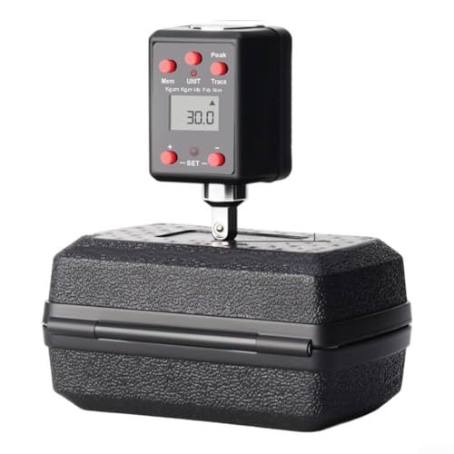 Digitaler Drehmomentschlüssel-Adapter 1/4 3/8 1/2 3/4 Zoll mit dualen Messeinheiten für metrische und SAE, Spitzen- und Trace-Modi, akustische Warnungen (6,35 mm) von HavenlyCove