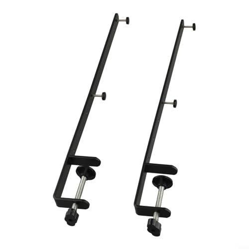 Erweiterte Schreibtischklemme, Metall-Stecktafel-Befestigungshalterung, 41,5 cm Höhe, Desktop-Halterung, kompatibel mit 1–5,5 cm dicken Tischen, nagellos, verstellbar, Büro- oder Erweiterte Schreibtischklemme, Metall-Stecktafel-Befestigungshalterung, 41,5 cm Höhe, Desktop-Halterung, kompatibel mit 1–5,5 cm dicken Tischen, nagellos, verstellbar, Büro- oder von HavenlyCove