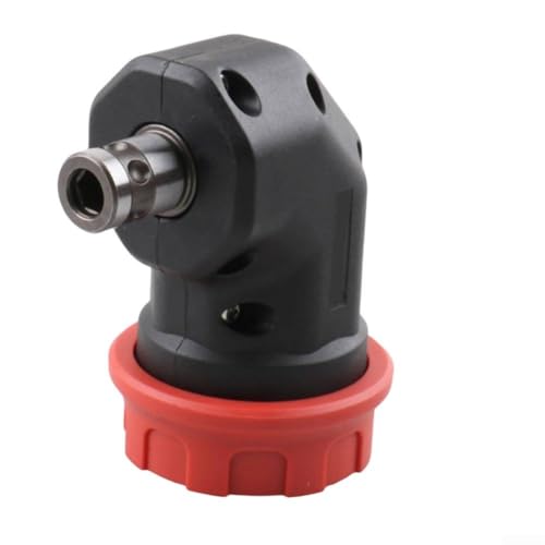 Schnellspann-Adapter für elektrische Bohrmaschine, für 6,35 mm Sechskantschaft-Bits, kompatibel mit kabelgebundenen und kabellosen Bohrmaschinen, Rot / Schwarz (b) von HavenlyCove