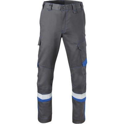 Bundhose Safety Image+, kohle-grau/blau, Größe 54 von Havep