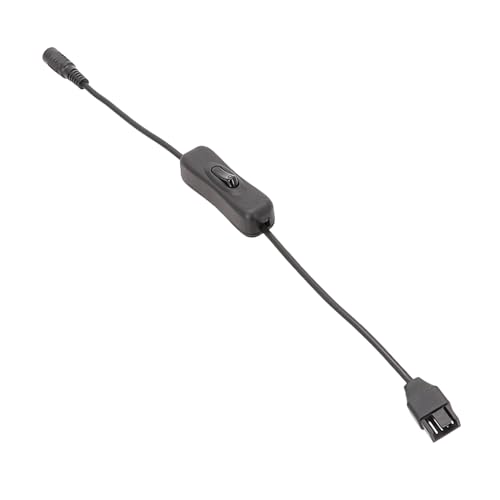 Haveratio 33 cm DC5,5 x 2,1 mm Stecker auf 4-poliges Computer-PC-Lüfter-Netzteil-Adapterkabel. Schließen Sie Computer-Lüfter an eine Externe Stromquelle an Haveratio 33 cm DC5,5 x 2,1 mm Stecker auf 4-poliges Computer-PC-Lüfter-Netzteil-Adapterkabel. Schließen Sie Computer-Lüfter an eine Externe Stromquelle an von Haveratio