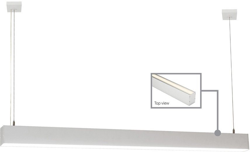 Havit Lighting LED Deckenleuchte PROLINE, LED fest integriert, Warmweiß von Havit Lighting