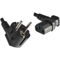 Hawa - 1008236 Kaltgeräte Anschlusskabel Schwarz 2.00 m von Hawa