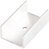 Combino 20/35 h Blenden Clip-Teil gelocht Schiebetürbeschlag für Holzblende - Hawa Combino 20/35 h Blenden Clip-Teil gelocht Schiebetürbeschlag für Holzblende - Hawa von Hawa