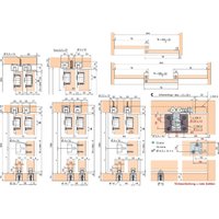 Garnitur EKU-Clipo 36 h is, für 2 Türen - Hawa Garnitur EKU-Clipo 36 h is, für 2 Türen - Hawa von Hawa