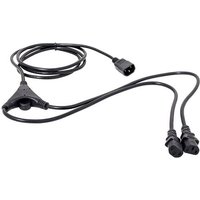 HAWA 1008273 Kaltgeräte Y-Kabel Schwarz 5.00m von Hawa