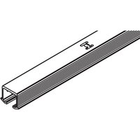 Hawa - Einfachlaufschiene Clipo 26/36, Alu eloxiert, zum Schrauben, l= 3500 m von Hawa