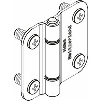Multifold 30/W Mittelscharnier Scharnier für Falttüren Stahl vernickelt - Hawa Multifold 30/W Mittelscharnier Scharnier für Falttüren Stahl vernickelt - Hawa von Hawa