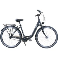 HAWK Bikes Cityrad "HAWK City Wave Easy Black", 7 Gang, Shimano, Nexus Schaltwerk von Hawk Bikes