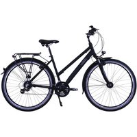 HAWK Trekkingrad »Premium«, 28 Zoll, 24-Gang, Damen - schwarz von Hawk