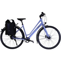 HAWK Trekkingrad »Super Deluxe Plus«, 28 Zoll, 8-Gang, Damen - blau von Hawk