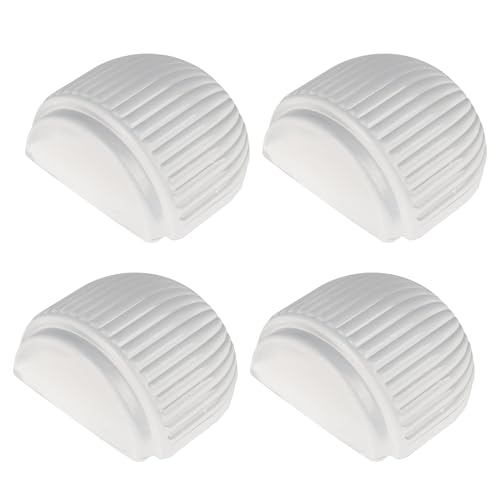 4 Stück Türstopper Boden Transparente, Bodentürstopper zum Kleben für Hartböden wie Fliesen Holz Vinyl Laminat, Wand- und Möbelschutz ohne Bohren für Türen und Räume von Hawpasy