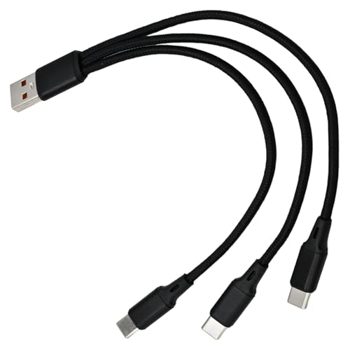 Usb C Splitter Kabel, Usb A Auf 3x Usb C Mehrfach Ladekabel 0.2m, Universal Multi Usb C Kabel Mit Schnellladung & Datenübertragung, Geflochtenes Nylonkabel Für Typ-C Geräte, Smartphones, Tablets Usb C Splitter Kabel, Usb A Auf 3x Usb C Mehrfach Ladekabel 0.2m, Universal Multi Usb C Kabel Mit Schnellladung & Datenübertragung, Geflochtenes Nylonkabel Für Typ-C Geräte, Smartphones, Tablets von Hawpasy