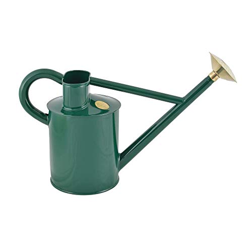 The Bearwood Brook Green One Gallon Watering Can Haws Gießkanne 4,5 Liter Grün von Haws