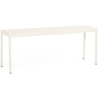 Bank Balcony chalk beige 119,5 cm L von Hay