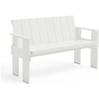 Bank Dining Crate white water-based lacquered pinewood von Hay