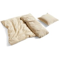 Bettbezug Decke Duo cappuccino 200 cm L von Hay