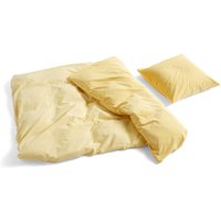 Bettbezug Decke Duo golden yellow 210 cm L von Hay